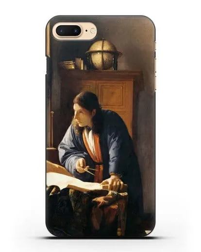 Чехол Географ (Вермеер Ян) силиконовый для iPhone 8 Plus