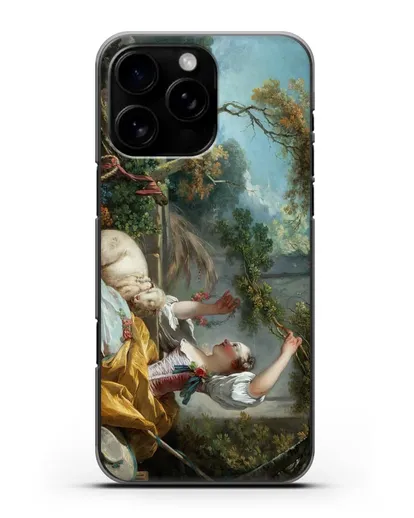 Чехол Пастушка (Фрагонар Жан Оноре) силиконовый для iPhone 16 Pro Max
