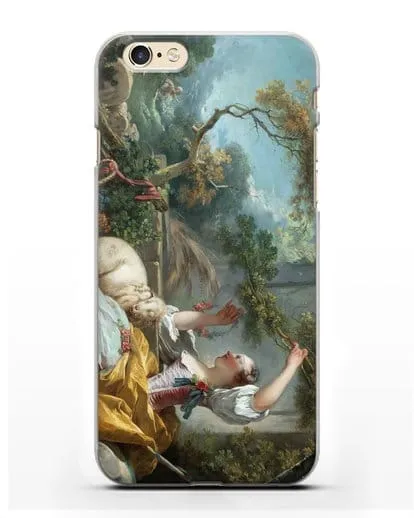 Чехол Пастушка (Фрагонар Жан Оноре) силиконовый для iPhone 6s