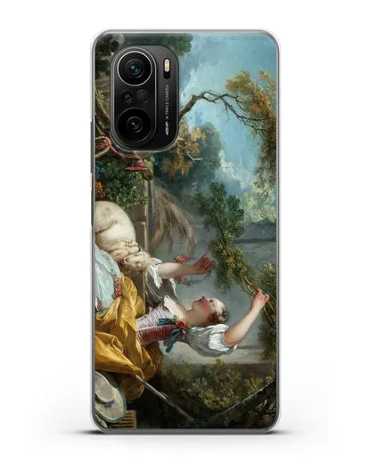 Чехол Пастушка (Фрагонар Жан Оноре) силиконовый для Xiaomi Poco F3 Pro