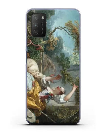 Чехол Пастушка (Фрагонар Жан Оноре) силиконовый для Xiaomi Poco M3