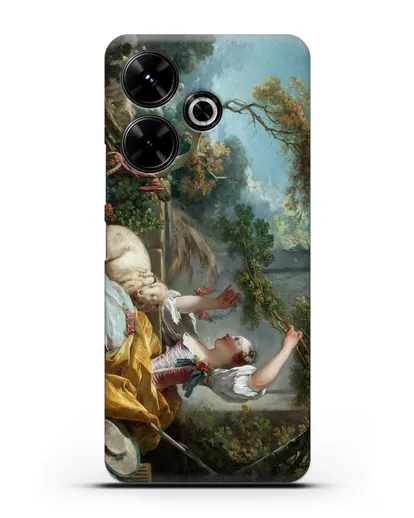 Чехол Пастушка (Фрагонар Жан Оноре) силиконовый для Xiaomi Poco M6