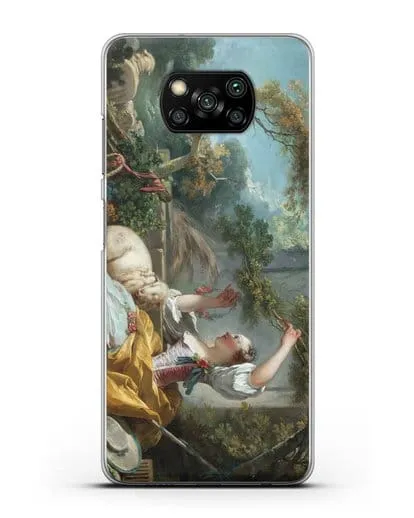 Чехол Пастушка (Фрагонар Жан Оноре) силиконовый для Xiaomi Poco X3