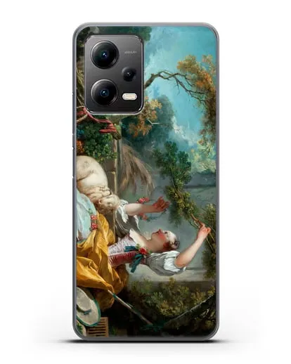 Чехол Пастушка (Фрагонар Жан Оноре) силиконовый для Xiaomi Poco X5