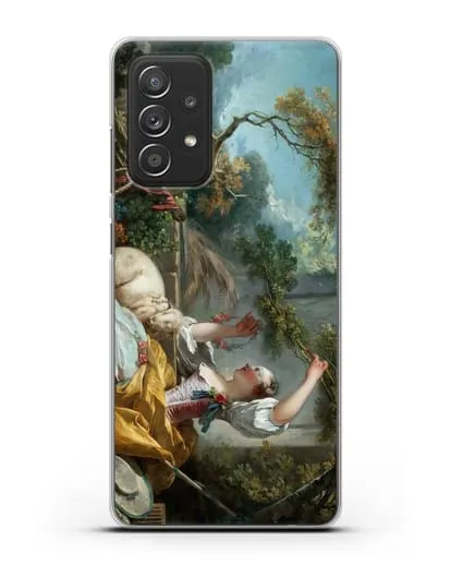 Чехол Пастушка (Фрагонар Жан Оноре) силиконовый для Samsung Galaxy A53