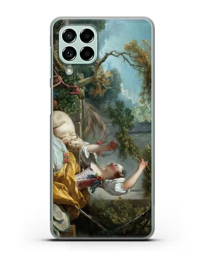 Чехол Пастушка (Фрагонар Жан Оноре) силиконовый для Samsung Galaxy M53 [SM-M536]