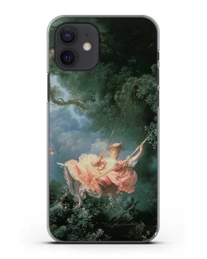 Чехол Качели (Фрагонар Жан Оноре) силиконовый для iPhone 12