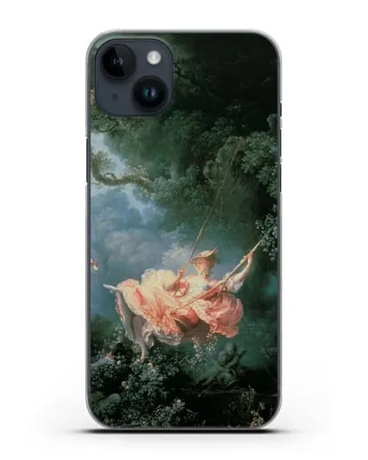 Чехол Качели (Фрагонар Жан Оноре) силиконовый для iPhone 14 Plus