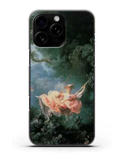 Чехол Качели (Фрагонар Жан Оноре) силиконовый для iPhone 16 Pro Max