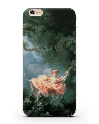Чехол Качели (Фрагонар Жан Оноре) силиконовый для iPhone 6 Plus