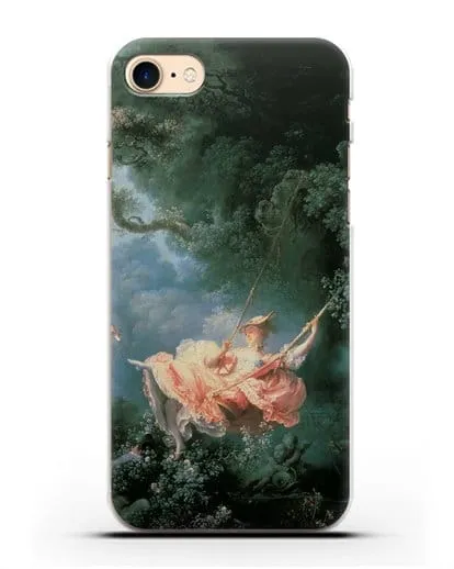 Чехол Качели (Фрагонар Жан Оноре) силиконовый для iPhone 7