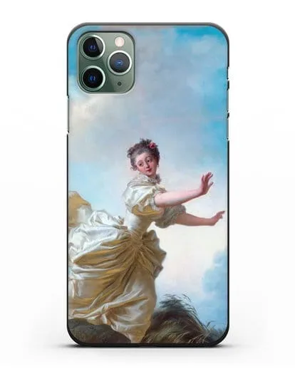 Чехол Запланированное бегство (Фрагонар Жан Оноре) силиконовый для iPhone 11 Pro