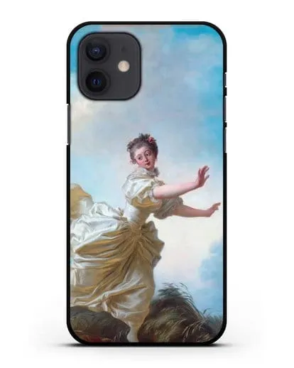 Чехол Запланированное бегство (Фрагонар Жан Оноре) силиконовый для iPhone 12