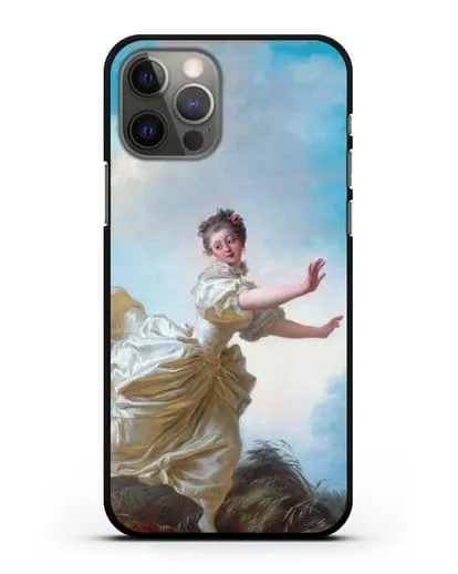 Чехол Запланированное бегство (Фрагонар Жан Оноре) силиконовый для iPhone 12 Pro