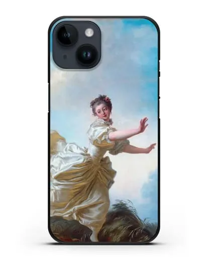 Чехол Запланированное бегство (Фрагонар Жан Оноре) силиконовый для iPhone 14