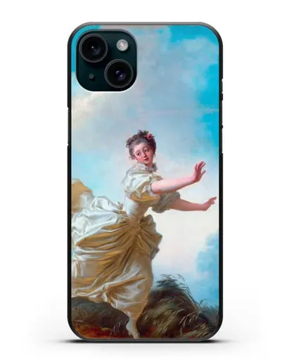 Чехол Запланированное бегство (Фрагонар Жан Оноре) силиконовый для iPhone 15 Plus