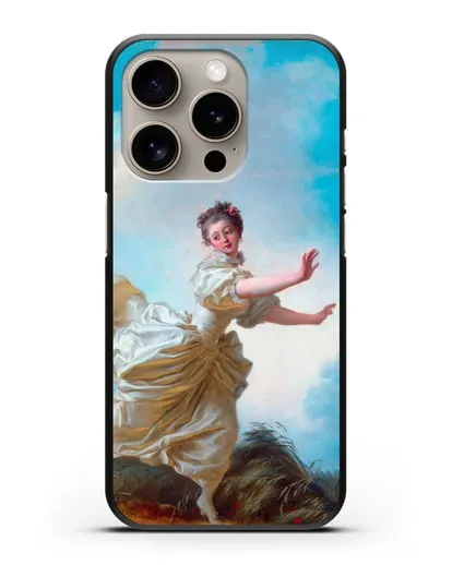 Чехол Запланированное бегство (Фрагонар Жан Оноре) силиконовый для iPhone 15 Pro