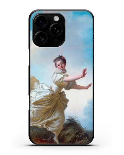 Чехол Запланированное бегство (Фрагонар Жан Оноре) силиконовый для iPhone 16 Pro Max