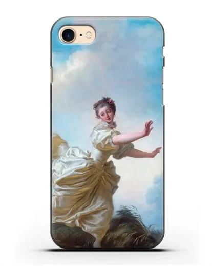 Чехол Запланированное бегство (Фрагонар Жан Оноре) силиконовый для iPhone 7