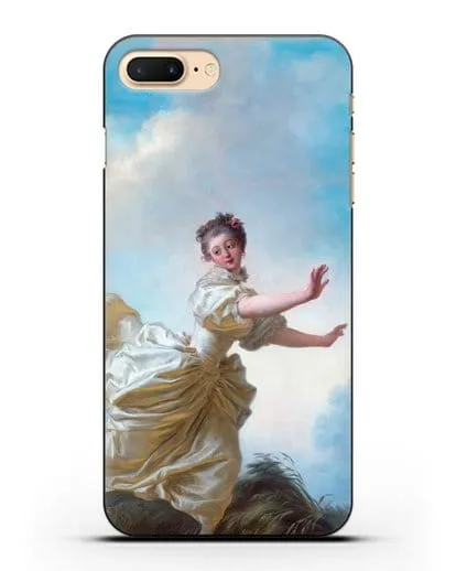 Чехол Запланированное бегство (Фрагонар Жан Оноре) силиконовый для iPhone 8 Plus