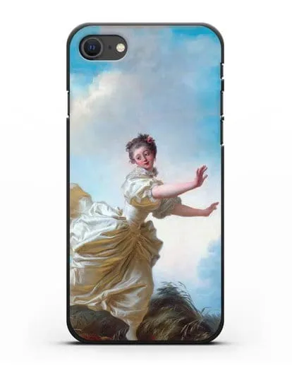Чехол Запланированное бегство (Фрагонар Жан Оноре) силиконовый для iPhone SE 2020