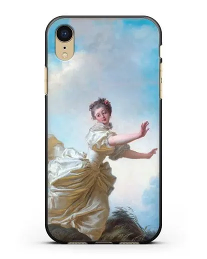 Чехол Запланированное бегство (Фрагонар Жан Оноре) силиконовый для iPhone XR