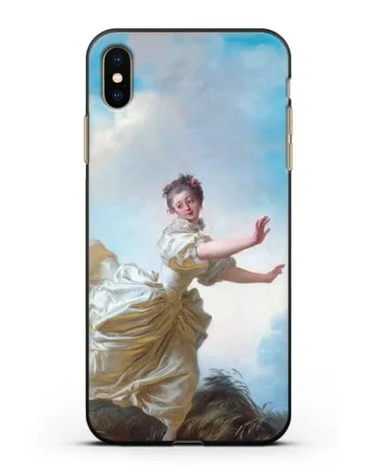 Чехол Запланированное бегство (Фрагонар Жан Оноре) силиконовый для iPhone XS Max
