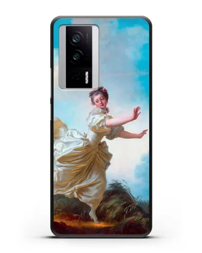 Чехол Запланированное бегство (Фрагонар Жан Оноре) силиконовый для Xiaomi Poco F5 Pro