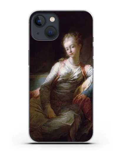 Чехол Султанша (Фрагонар Жан Оноре) силиконовый для iPhone 13 Mini
