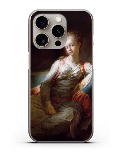 Чехол Султанша (Фрагонар Жан Оноре) силиконовый для iPhone 15 Pro