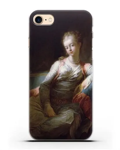 Чехол Султанша (Фрагонар Жан Оноре) силиконовый для iPhone 7