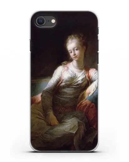 Чехол Султанша (Фрагонар Жан Оноре) силиконовый для iPhone SE 2020
