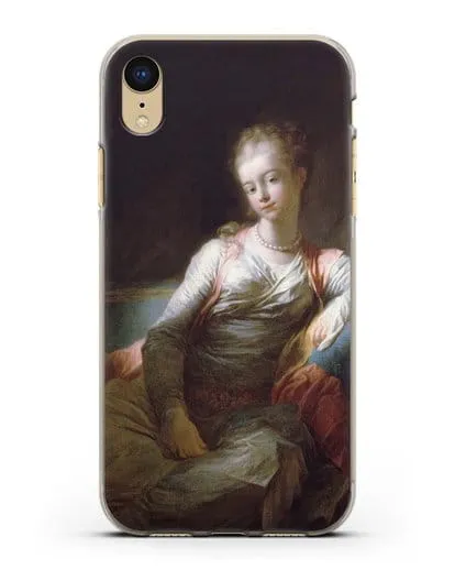 Чехол Султанша (Фрагонар Жан Оноре) силиконовый для iPhone XR