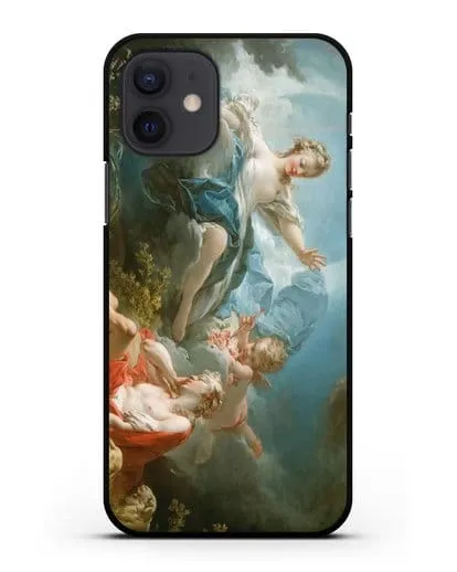 Чехол Диана и Эндимион (Фрагонар Жан Оноре) силиконовый для iPhone 12