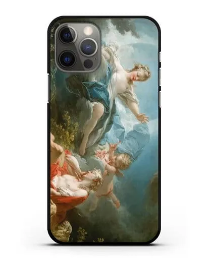 Чехол Диана и Эндимион (Фрагонар Жан Оноре) силиконовый для iPhone 12 Pro