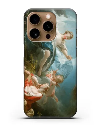 Чехол Диана и Эндимион (Фрагонар Жан Оноре) силиконовый для iPhone 16 Pro