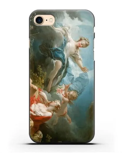 Чехол Диана и Эндимион (Фрагонар Жан Оноре) силиконовый для iPhone 7
