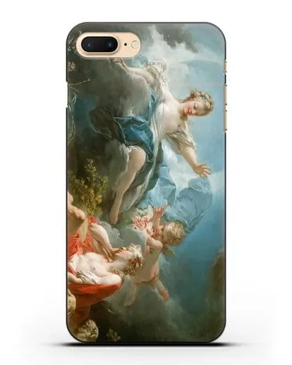 Чехол Диана и Эндимион (Фрагонар Жан Оноре) силиконовый для iPhone 8 Plus