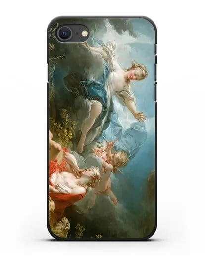 Чехол Диана и Эндимион (Фрагонар Жан Оноре) силиконовый для iPhone SE 2020