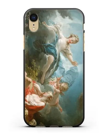 Чехол Диана и Эндимион (Фрагонар Жан Оноре) силиконовый для iPhone XR