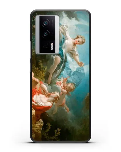 Чехол Диана и Эндимион (Фрагонар Жан Оноре) силиконовый для Xiaomi Poco F5 Pro