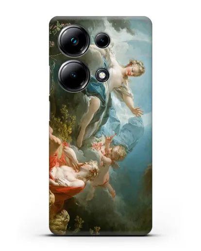 Чехол Диана и Эндимион (Фрагонар Жан Оноре) силиконовый для Xiaomi Poco M6 Pro