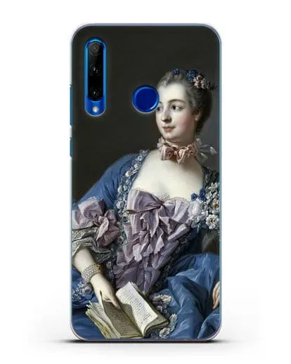 Чехол Портрет мадам де Помпадур (Буше Франсуа) силиконовый для Honor 10i