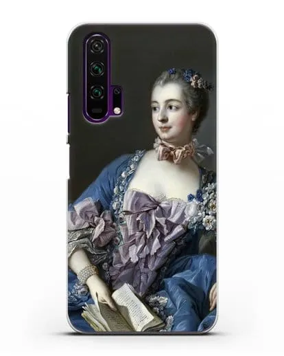 Чехол Портрет мадам де Помпадур (Буше Франсуа) силиконовый для Honor 20 Pro