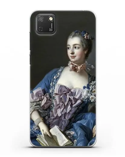 Чехол Портрет мадам де Помпадур (Буше Франсуа) силиконовый для Honor 9S
