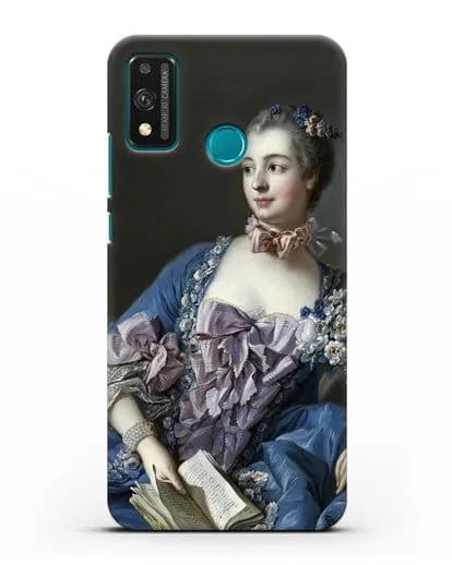 Чехол Портрет мадам де Помпадур (Буше Франсуа) силиконовый для Honor 9X lite