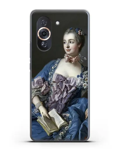 Чехол Портрет мадам де Помпадур (Буше Франсуа) силиконовый для Huawei Nova 10 Pro