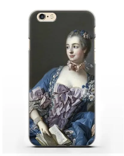 Чехол Портрет мадам де Помпадур (Буше Франсуа) силиконовый для iPhone 6s