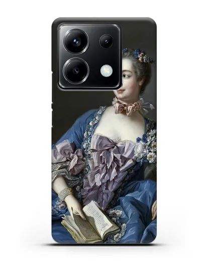 Чехол Портрет мадам де Помпадур (Буше Франсуа) силиконовый для Xiaomi Poco X6