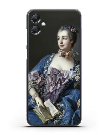 Чехол Портрет мадам де Помпадур (Буше Франсуа) силиконовый для Samsung Galaxy A05 [SM-A055]